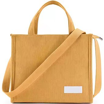 Corduroy Tote Bag
