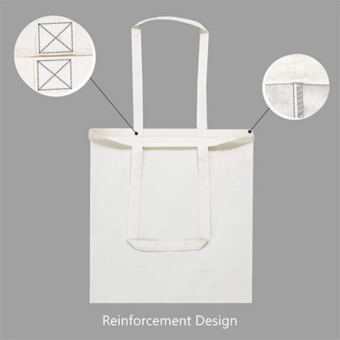Customized tote bag with Reinforcement Design
