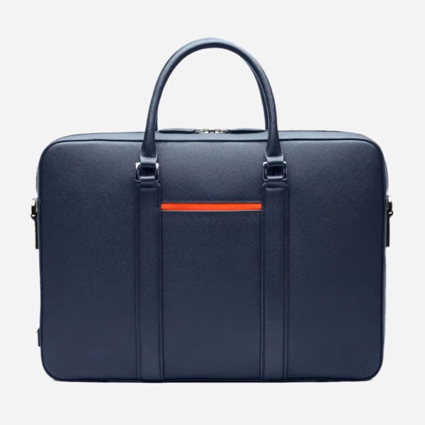 Manufacturers Custom Luxury Premium Waterproof Travel Business Computer Vegan Pu Leather Briefcase Laptop Tote Bag for Men Women