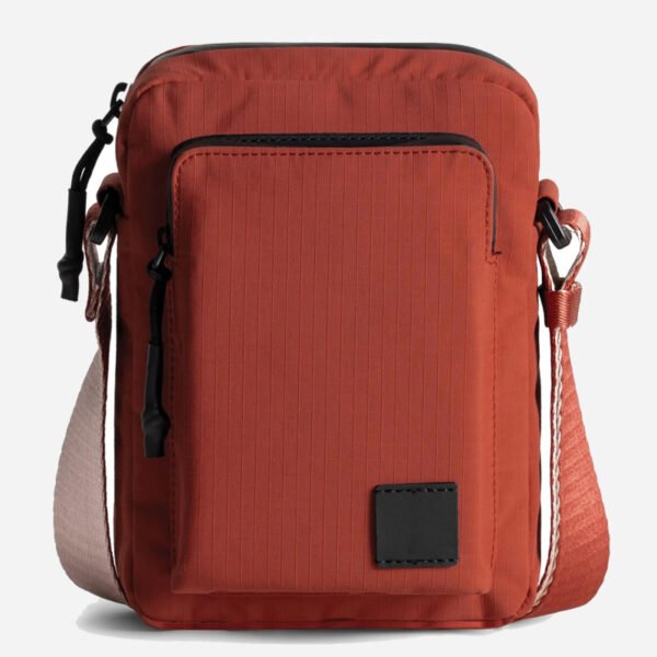 Manufacturers Custom Sustainable Eco Friendly 100% Recycled Nylon Small Mini Phone Shoulder Crossbody Sling Bag for Men Women