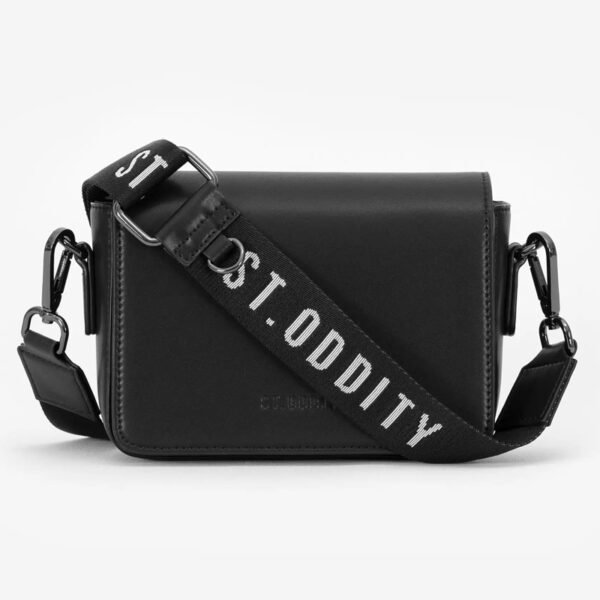 Manufacturers Custom With Printed Strap Logo Designer Fashion Small Mini Vegan Pu Leather Sling Shoulder Crossbody Bag for Women