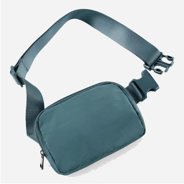 Manufacturers Custom Print Logo Unisex Fashion Casual Waterproof Nylon Crossbody Fanny Pack Belt Pouch Waist Bags for Men Women