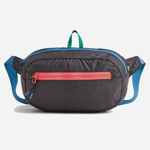 Manufacturers Custom Sustainable Eco Friendly Recycled Nylon Hiking Sports Running Bum Belt Fanny Pack Waist Bag for Men Women