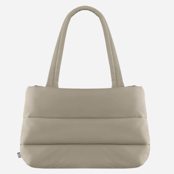 Manufacturers Custom With Logo Designer Fashion Soft Waterproof Nylon Cotton Quilted Padded Puff Puffy Puffer Tote Bags for Women