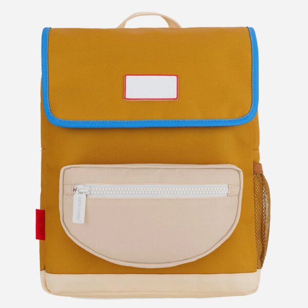 Manufacturers Custom Logo Sustainable Eco Friendly 100% Recycled Colourful Small Children Kids Backpack School Bag for Boys Girls