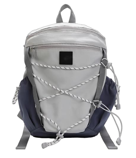 Color Block Bungee Cord Backpack1