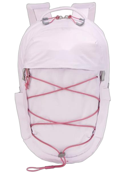Compact Bungee Cord Daypack Pink